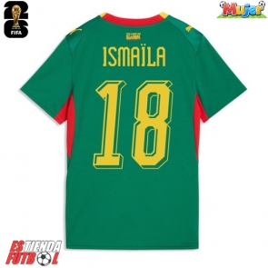 Senegal Ismaila Sarr #18 Segunda Equipación Mujer Mundial 2026 Manga Corta